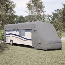 vidaXL Motorhome Covers Protective RV Cover Camper Cover Grey Non-woven Fabric - 870 x 235 x 275 cm