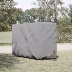 vidaXL Horse Trailer Cover Protective Horse Box cover Grey Non-woven Fabric - 376 x 168 x 240 cm