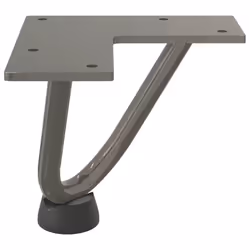 vidaXL Hairpin Table Legs Hairpin Legs Coffee Table leg 4 pcs Solid Steel - natural, 10 cm - Additional view 5