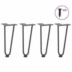 VidaXL 4012418, Metal, Anthracite, Indoor, 1.2 cm, 300 mm