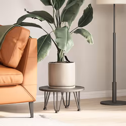 vidaXL Hairpin Table Legs Hairpin Legs Coffee Table leg 4 pcs Solid Steel - natural, 20 cm