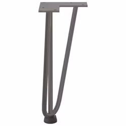 vidaXL Hairpin Table Legs Hairpin Legs Coffee Table leg 4 pcs Solid Steel - natural, 30 cm - Additional view 5