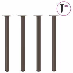VidaXL 4012459, Metal, Chrome, Indoor, 740 mm