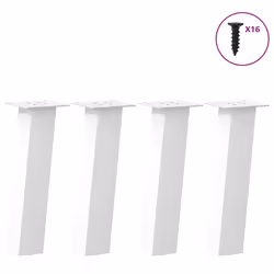 VidaXL 4012501, Metal, White, Indoor, 420 mm