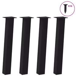 VidaXL 4012504, Metal, Black, Indoor, 720 mm