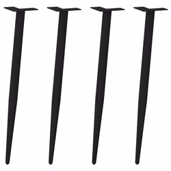 VidaXL 4012516, Metal, Black, Indoor, 730 mm