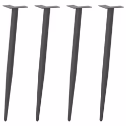 VidaXL 4012518, Metal, Anthracite, Indoor, 730 mm