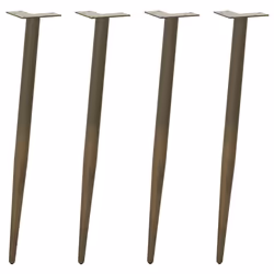 VidaXL 4012519, Metal, Chrome, Indoor, 730 mm