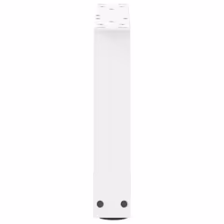 cm/ 2 pcs/ 1 piece) vidaXL Coffee Table Legs V-Shape Desk Legs Furniture Legs Bar Stand DIY Steel - white, 30 x (30-31.3 - Additional view 5