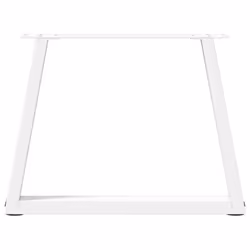 cm/ 2 pcs/ 1 piece) vidaXL Coffee Table Legs V-Shape Desk Legs Furniture Legs Bar Stand DIY Steel - white, 60 x (42-43.3 - Additional view 4