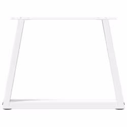 cm/ 2 pcs/ 1 piece) vidaXL Coffee Table Legs V-Shape Desk Legs Furniture Legs Bar Stand DIY Steel - white, 70 x (42-43.3 - Additional view 4