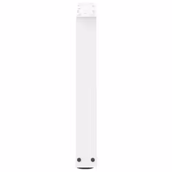 cm/ 2 pcs/ 1 piece) vidaXL Coffee Table Legs V-Shape Desk Legs Furniture Legs Bar Stand DIY Steel - white, 70 x (42-43.3 - Additional view 5