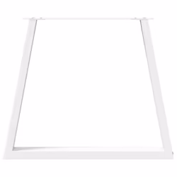 cm/ 3 pcs/ 1 piece) vidaXL Coffee Table Legs V-Shape Desk Legs Furniture Legs Bar Stand DIY Steel - white, 80 x (72-73.3 - Additional view 4