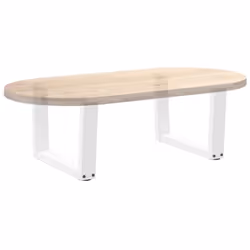 cm) vidaXL Dining Table Legs V-Shape Desk Legs Kitchen Furniture Leg 3 pcs Steel - white, 60 x (30-31.3 - Additional view 7