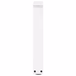 cm) vidaXL Dining Table Legs V-Shape Desk Legs Kitchen Furniture Leg 3 pcs Steel - white, 28 x (42-43.3 - Additional view 5