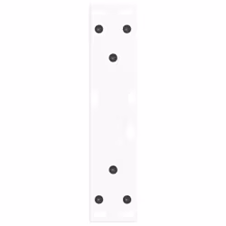 cm) vidaXL Dining Table Legs V-Shape Desk Legs Kitchen Furniture Leg 3 pcs Steel - white, 28 x (42-43.3 - Additional view 6