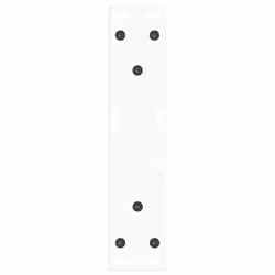 cm) vidaXL Dining Table Legs V-Shape Desk Legs Kitchen Furniture Leg 3 pcs Steel - white, 38 x (42-43.3 - Additional view 6