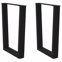 VidaXL 4012640, Metal, Black, Indoor, 733 mm, 600 mm