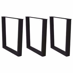 VidaXL 4012648, Metal, Black, Indoor, 733 mm, 800 mm