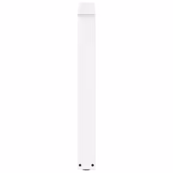 cm/2 pcs) vidaXL Dining Table Legs V-Shape Desk Legs Kitchen Furniture Leg 3 pcs Steel - white, 90 x (72-73.3 - Additional view 5