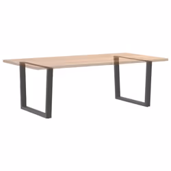 cm/2 pcs) vidaXL Dining Table Legs V-Shape Desk Legs Kitchen Furniture Leg 3 pcs Steel - anthracite, 100 x (72-73.3 - Additional view 7