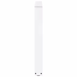 cm/3 pcs) vidaXL Dining Table Legs V-Shape Desk Legs Kitchen Furniture Leg 3 pcs Steel - white, 90 x (72-73.3 - Additional view 5