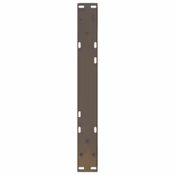 cm) vidaXL Coffee Table Legs 2 pcs Black 60x(30-31.3) cm Steel - natural, 50 x (30-31.3 - Additional view 6