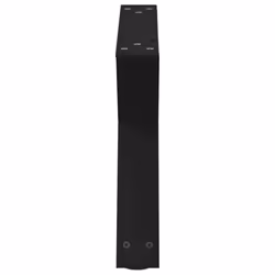 cm) vidaXL Coffee Table Legs 2 pcs Black 60x(30-31.3) cm Steel - black, 60 x (30-31.3 - Additional view 5
