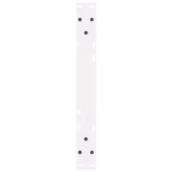cm) vidaXL Coffee Table Legs 2 pcs Black 60x(30-31.3) cm Steel - white, 60 x (30-31.3 - Additional view 6