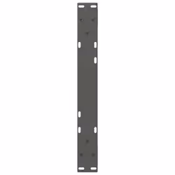 cm) vidaXL Coffee Table Legs 2 pcs Black 60x(30-31.3) cm Steel - anthracite, 60 x (30-31.3 - Additional view 6
