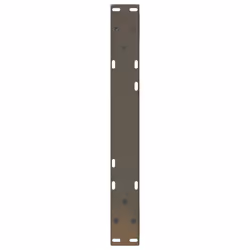 cm) vidaXL Coffee Table Legs 2 pcs Black 60x(30-31.3) cm Steel - natural, 60 x (30-31.3 - Additional view 6