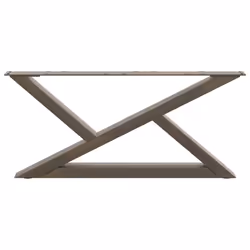 cm) vidaXL Coffee Table Legs 2 pcs White 38x(42-43.3) cm Steel - natural, 70 x (30-31.3 - Additional view 4