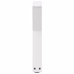 cm) vidaXL Coffee Table Legs 2 pcs Black 60x(30-31.3) cm Steel - white, 28 x (42-43.3 - Additional view 5