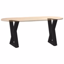 cm) vidaXL Coffee Table Legs 2 pcs Black 60x(30-31.3) cm Steel - black, 38 x (42-43.3 - Additional view 6