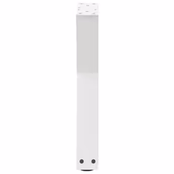 cm) vidaXL Coffee Table Legs 2 pcs White 38x(42-43.3) cm Steel - white, 38 x (42-43.3 - Additional view 5