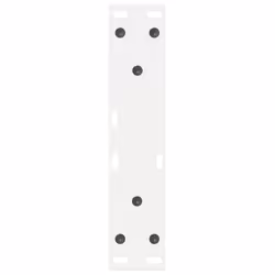 cm) vidaXL Coffee Table Legs 2 pcs White 38x(42-43.3) cm Steel - white, 38 x (42-43.3 - Additional view 6