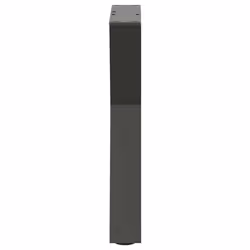 cm) vidaXL Coffee Table Legs 2 pcs Black 60x(30-31.3) cm Steel - anthracite, 38 x (42-43.3 - Additional view 5