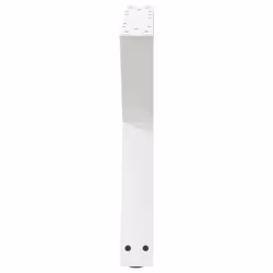 cm) vidaXL Coffee Table Legs 2 pcs White 38x(42-43.3) cm Steel - white, 50 x (42-43.3 - Additional view 5