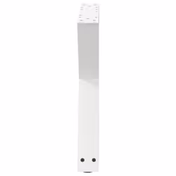 cm) vidaXL Coffee Table Legs 2 pcs Black 60x(30-31.3) cm Steel - white, 60 x (42-43.3 - Additional view 5