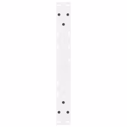 cm) vidaXL Coffee Table Legs 2 pcs Black 60x(30-31.3) cm Steel - white, 60 x (42-43.3 - Additional view 6