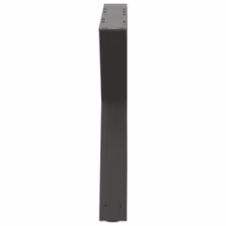 cm) vidaXL Coffee Table Legs 2 pcs Black 60x(30-31.3) cm Steel - anthracite, 60 x (42-43.3 - Additional view 5
