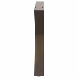 cm) vidaXL Coffee Table Legs 2 pcs White 38x(42-43.3) cm Steel - natural, 60 x (42-43.3 - Additional view 5