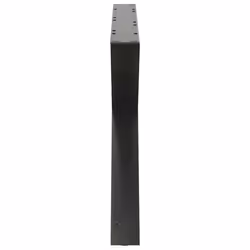 cm) vidaXL Coffee Table Legs 2 pcs Black 60x(30-31.3) cm Steel - anthracite, 70 x (42-43.3 - Additional view 5