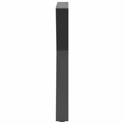 cm) vidaXL Coffee Table Legs 2 pcs Black 60x(30-31.3) cm Steel - anthracite, 50 x (72-73.3 - Additional view 5