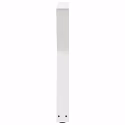 cm) vidaXL Coffee Table Legs 2 pcs Black 60x(30-31.3) cm Steel - white, 60 x (72-73.3 - Additional view 5