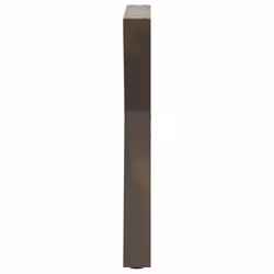 cm) vidaXL Coffee Table Legs 2 pcs Black 60x(30-31.3) cm Steel - natural, 60 x (72-73.3 - Additional view 5