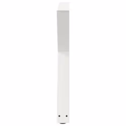 cm) vidaXL Coffee Table Legs 2 pcs Black 60x(30-31.3) cm Steel - white, 70 x (72-73.3 - Additional view 5