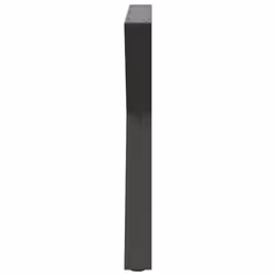 cm) vidaXL Coffee Table Legs 2 pcs Black 60x(30-31.3) cm Steel - anthracite, 80 x (72-73.3 - Additional view 5