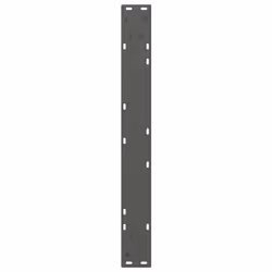 cm) vidaXL Coffee Table Legs 2 pcs Black 60x(30-31.3) cm Steel - anthracite, 80 x (72-73.3 - Additional view 6
