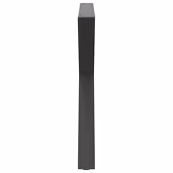 cm) vidaXL Coffee Table Legs 2 pcs Black 60x(30-31.3) cm Steel - anthracite, 90 x (72-73.3 - Additional view 5